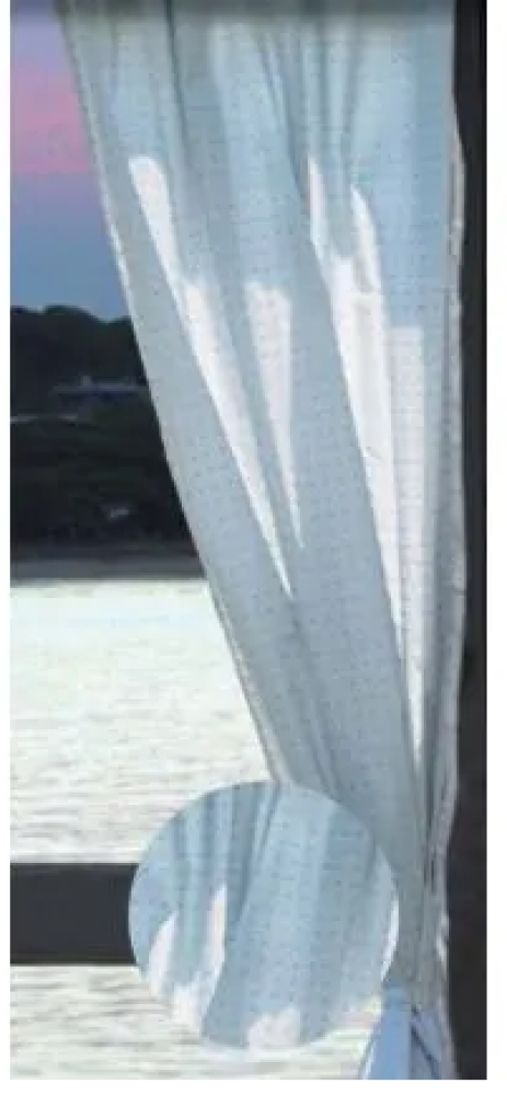 Gardin Inaca Glatt Grå nr.4 - 8 pack