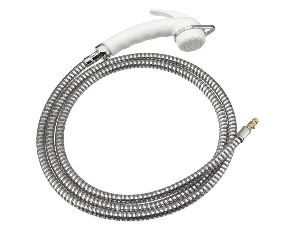 Dusj hvit m/slange 2m Charisma