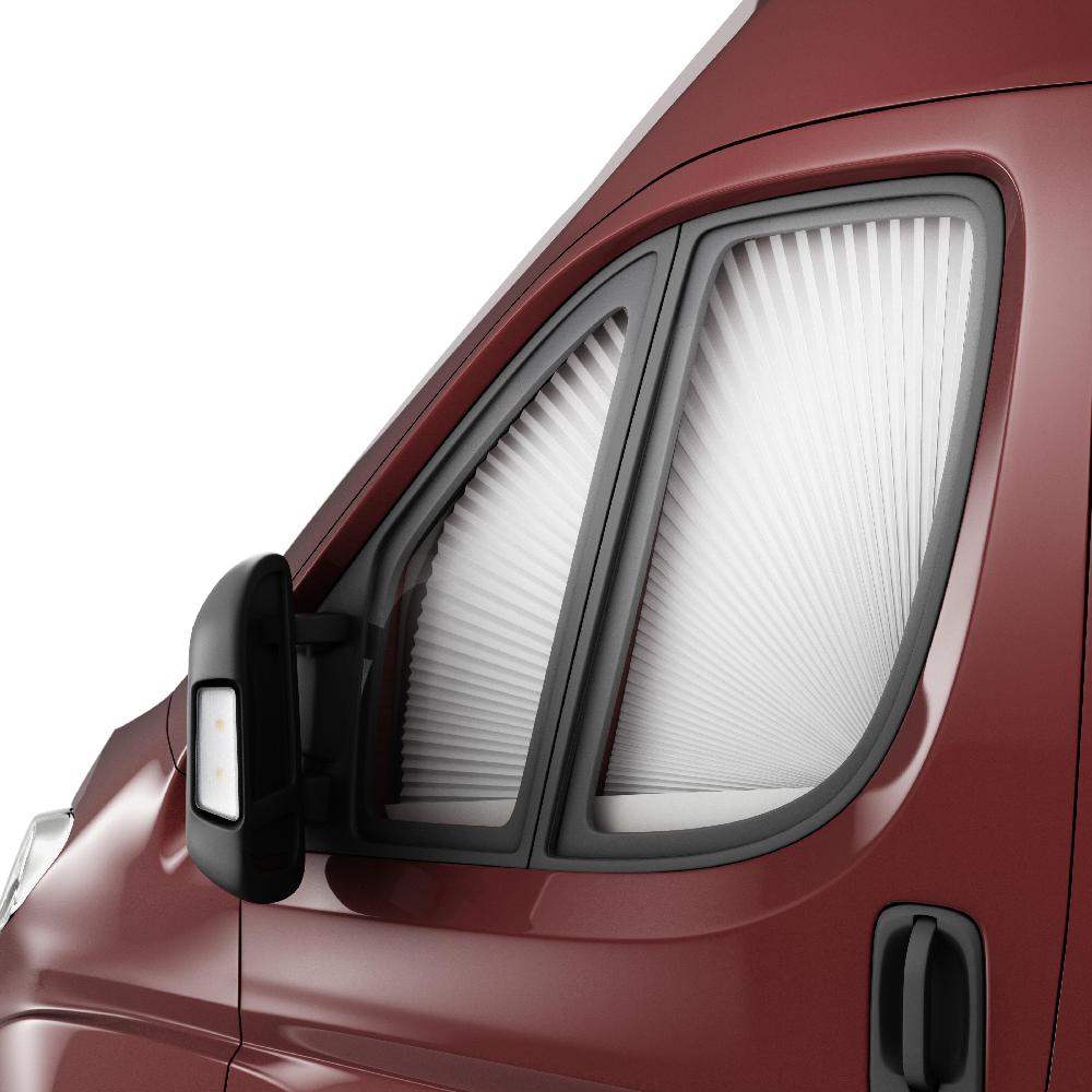 SP 300 Blendingsgardin høyre og venstre siderute for Fiat Ducato 2010->
