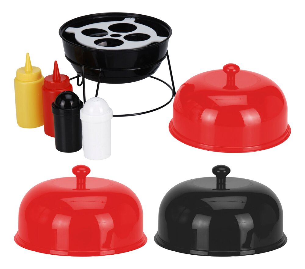 Dekketøy salt & pepper BBQ sett ass. farger