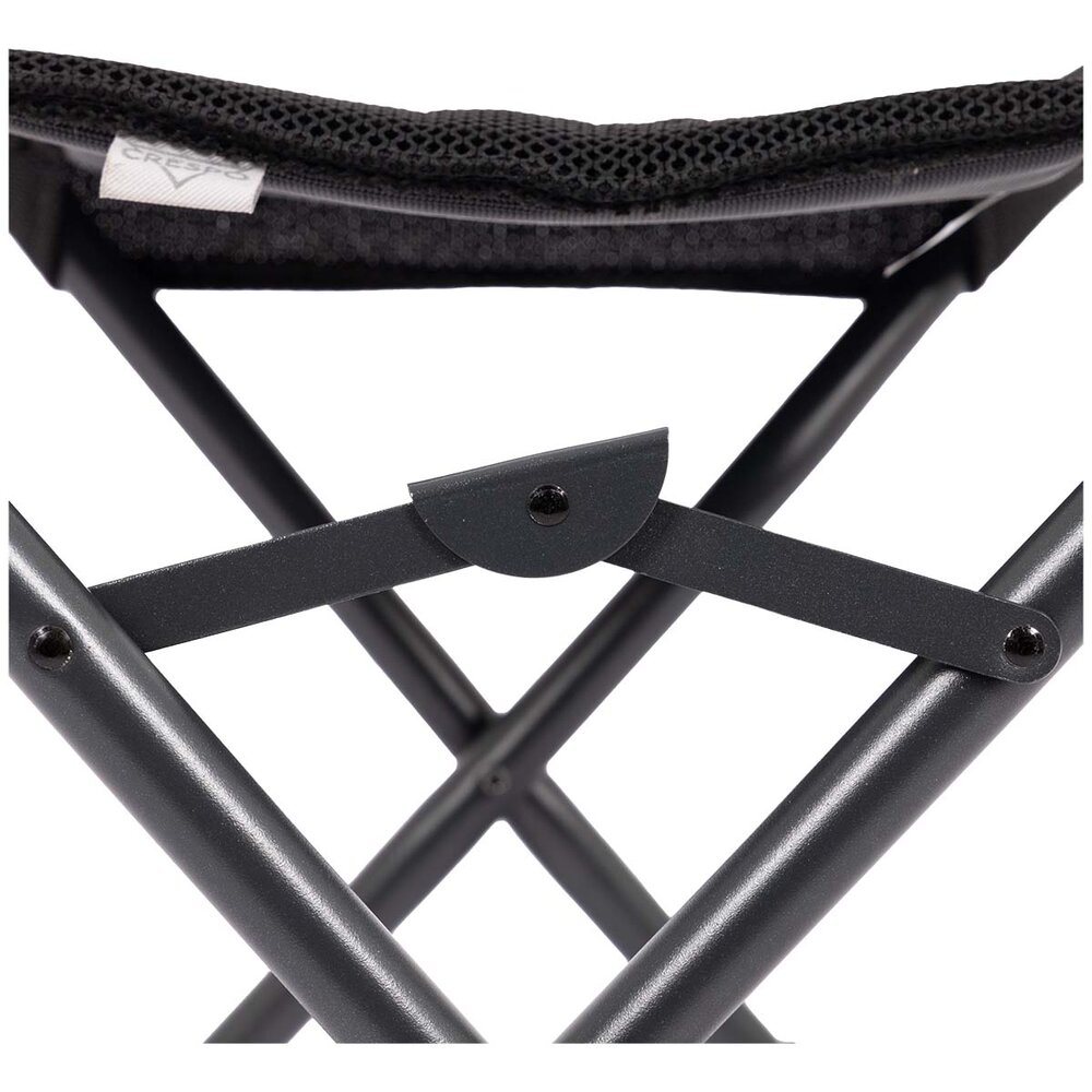 Fotskammel Air Deluxe Svart