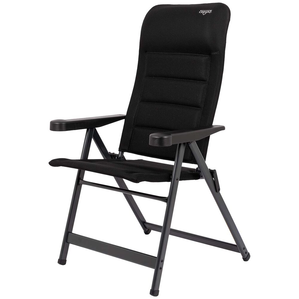 Campingstol Air Deluxe Svart
