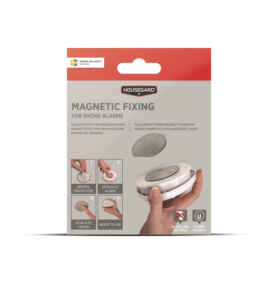 Magnetfeste røykvarsler