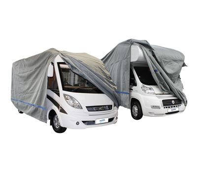 Trekk bobil vinter Helintegrert og Alkove - 710 cm