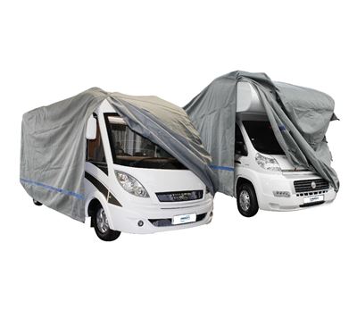 Trekk bobil vinter Helintegrert og Alkove - 810 cm