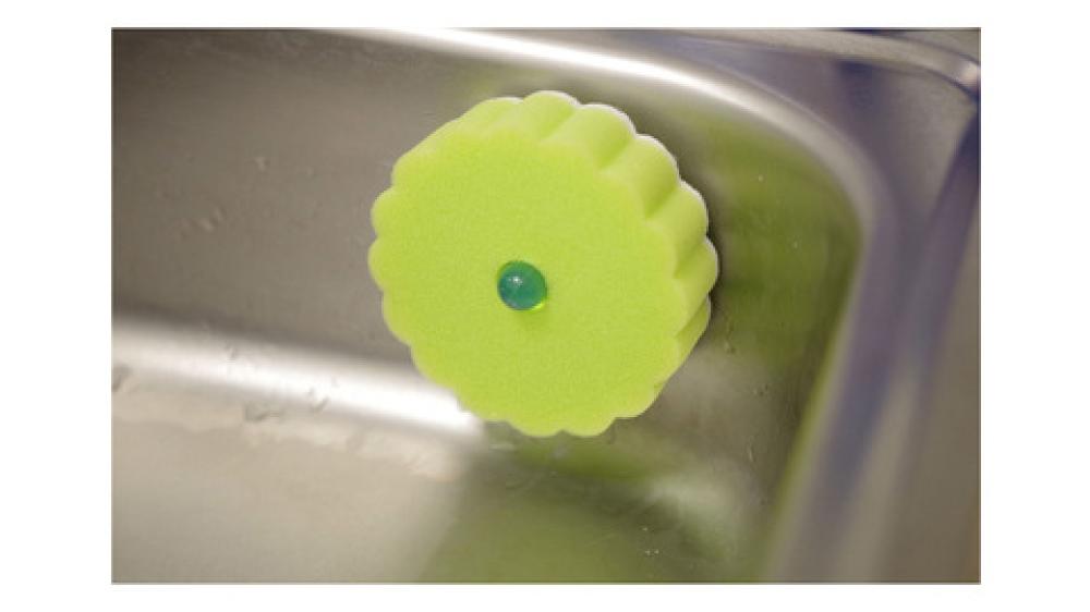 Oppvasksvamp m/ sugekoppfeste