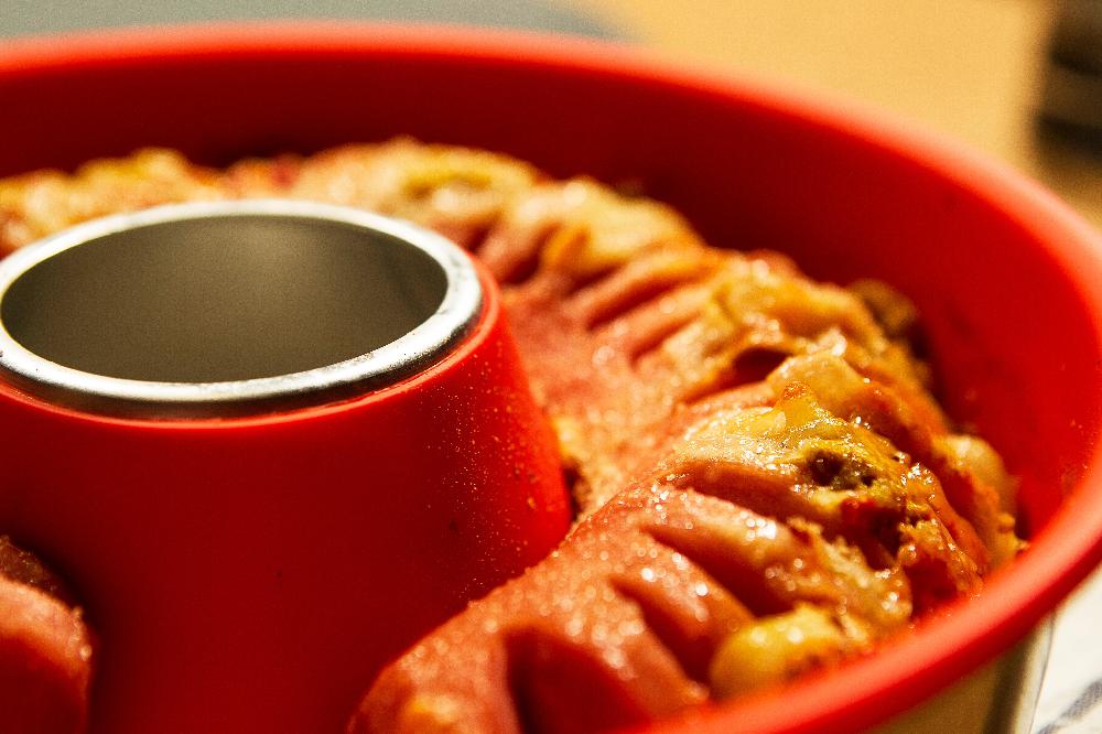 Silikonform til Omnia fritidsovn Rød