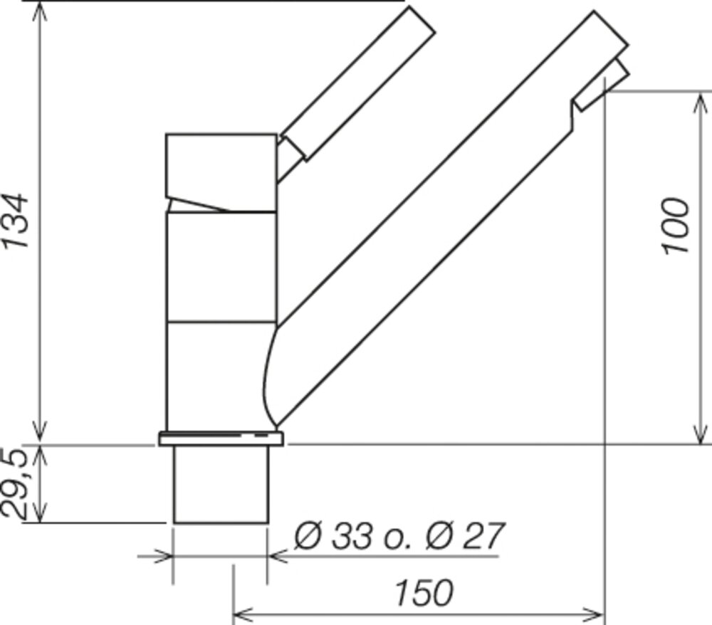 Trend E Vannkran blande Chrome