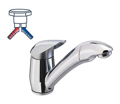 Pelikan Vannkran blande Chrome