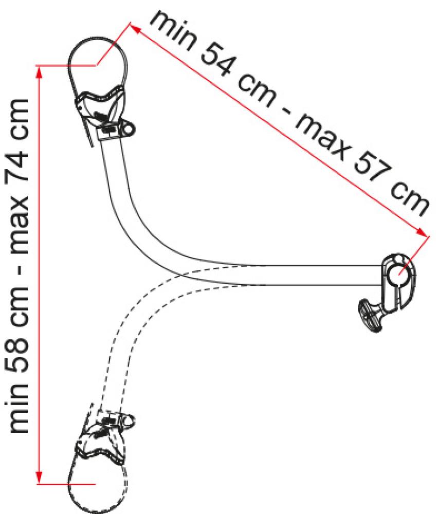 Sykkelholder Pro S 4 Svart