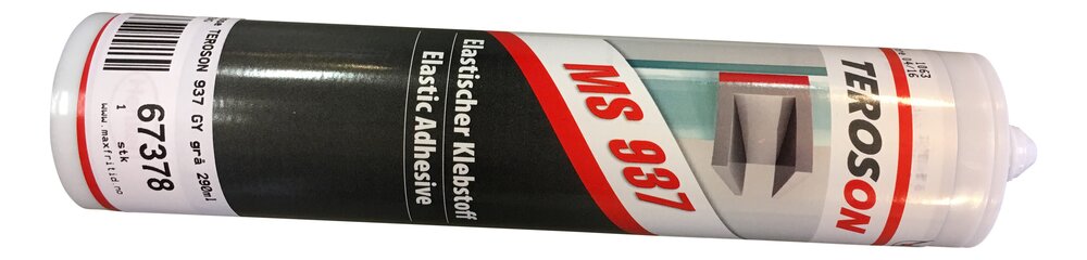 Tettemasse MS 937 Lim Grå, 310 ml