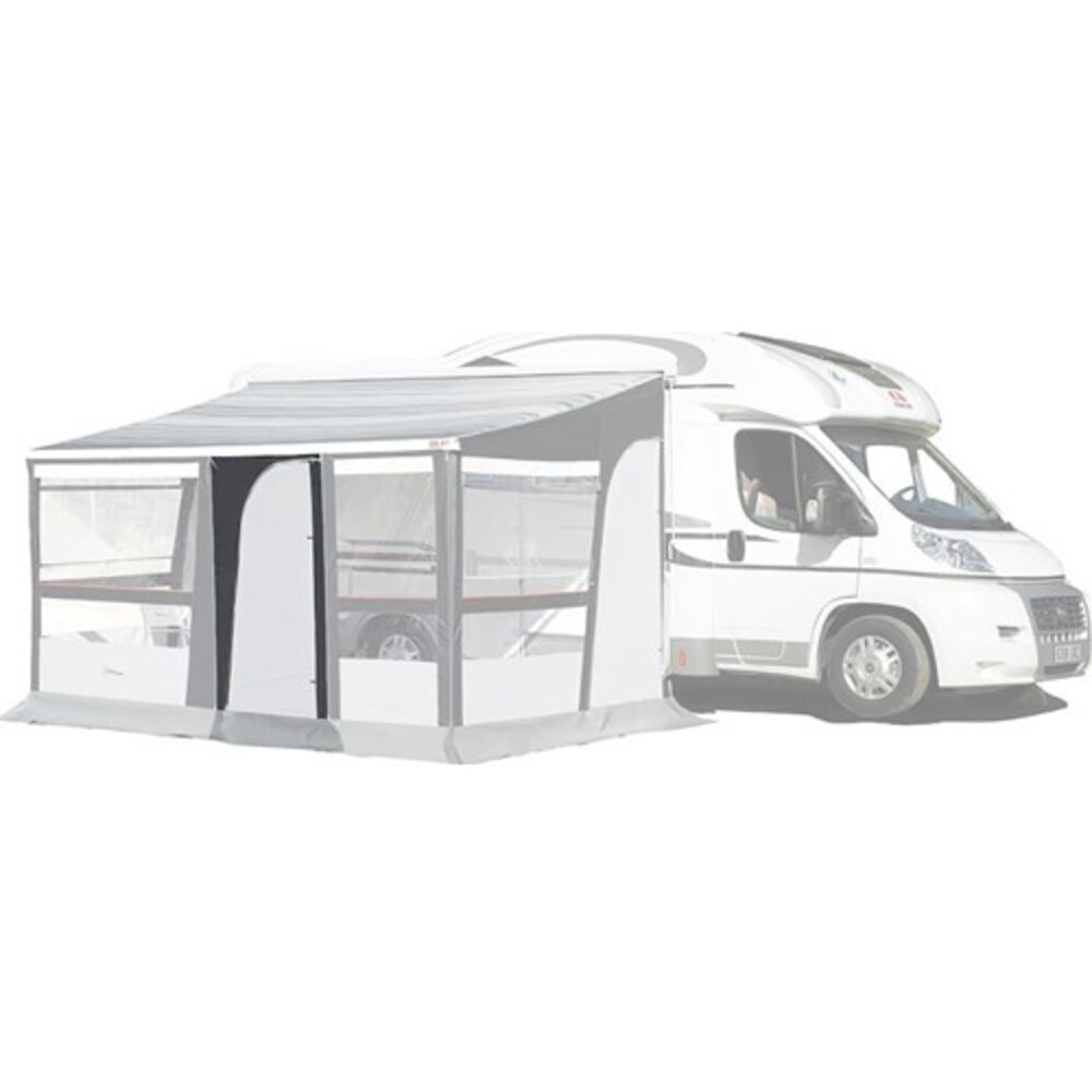 Demo dørpanel m/ myggnetting til Omnistor 8000/5000 Grå