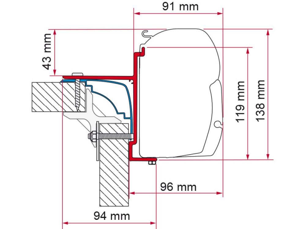 Adapter Laika Ecovip Markisefeste