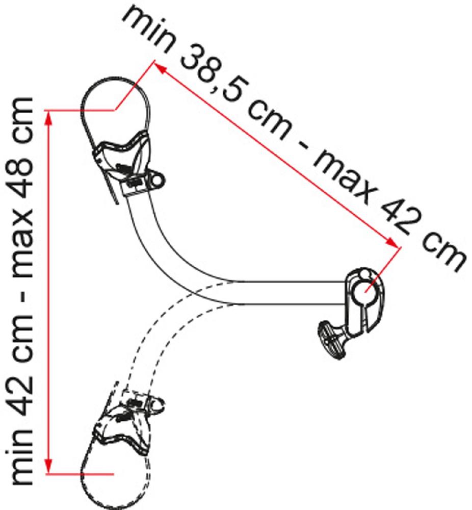 Sykkelholder Pro S 3 Svart