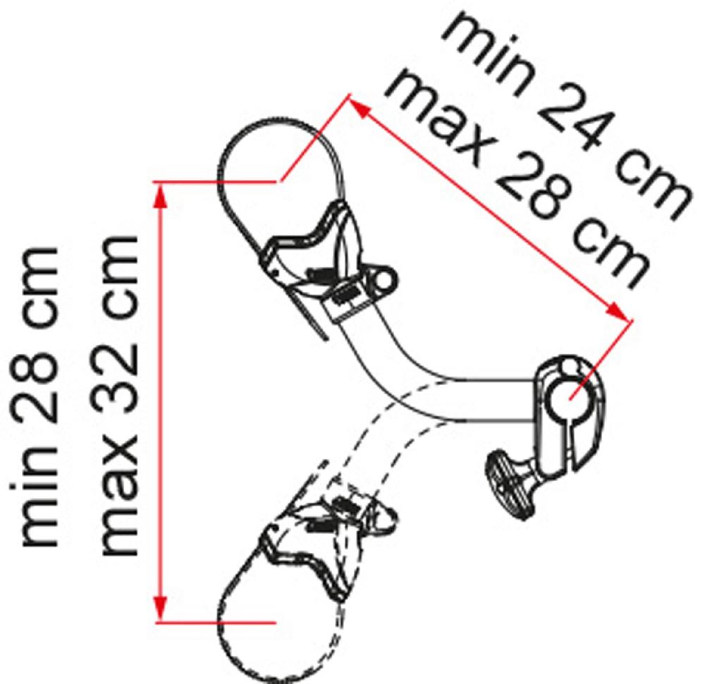 Sykkelholder Pro S 2 Svart