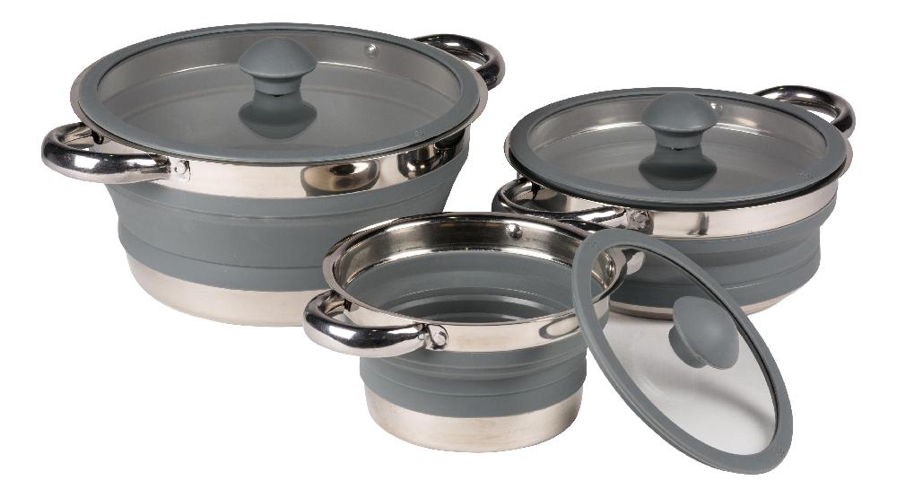 Kasserolle sammenleggbar 3 l KAMPA