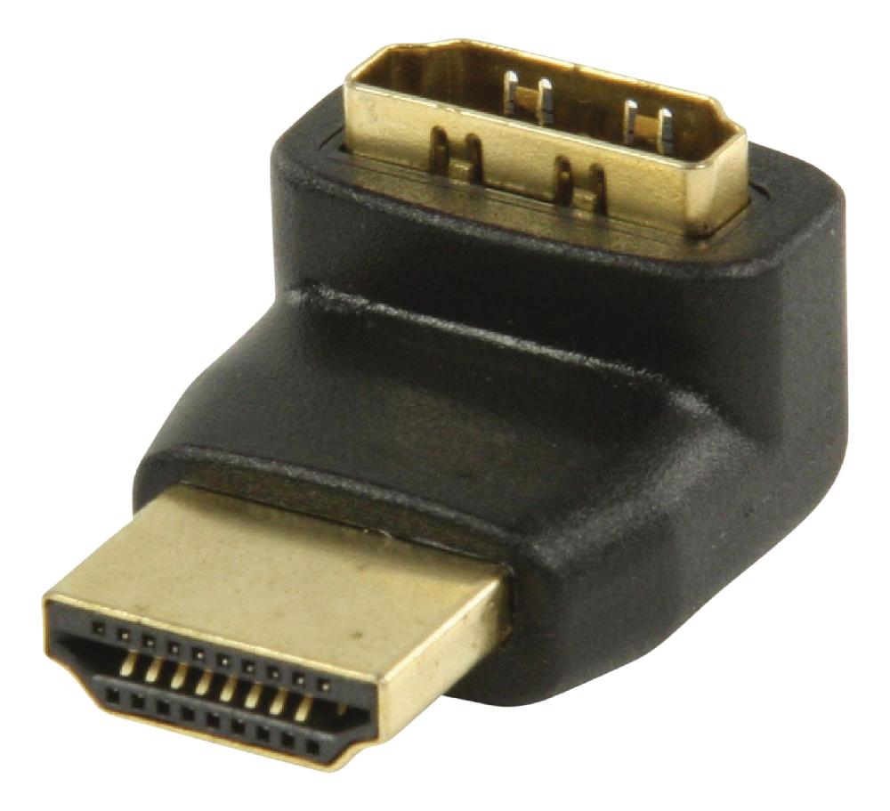 Adapter HDMI 270° Vinkel svart