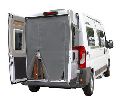 Myggnett til bakdør Ducato Van High Roof 250/290 Magnet