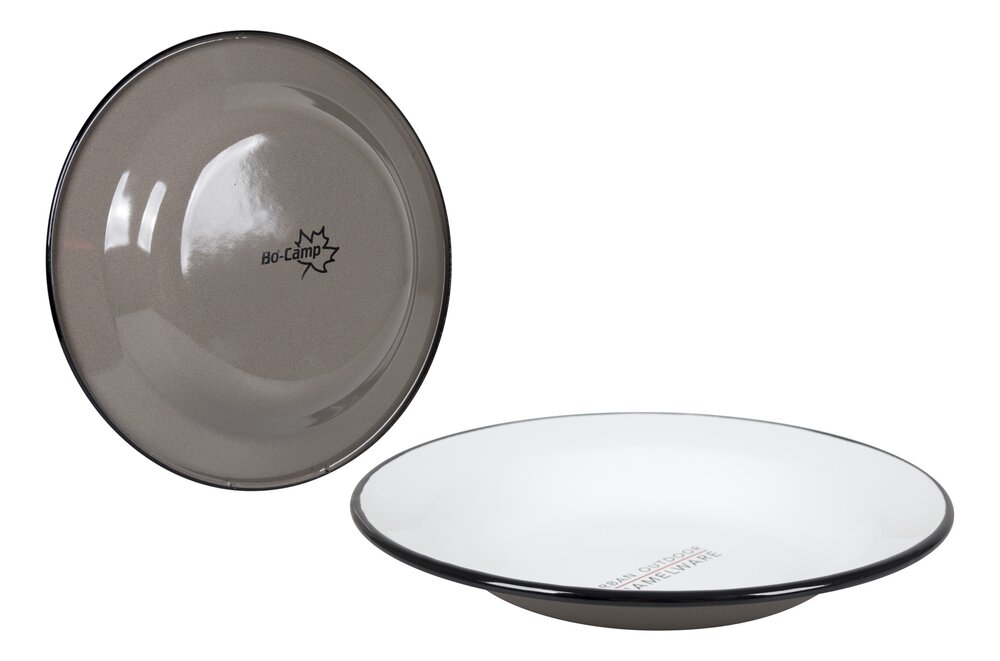 Enamel Middagstallerken 22 cm