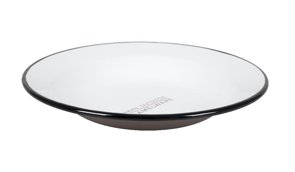 Enamel Middagstallerken 22 cm