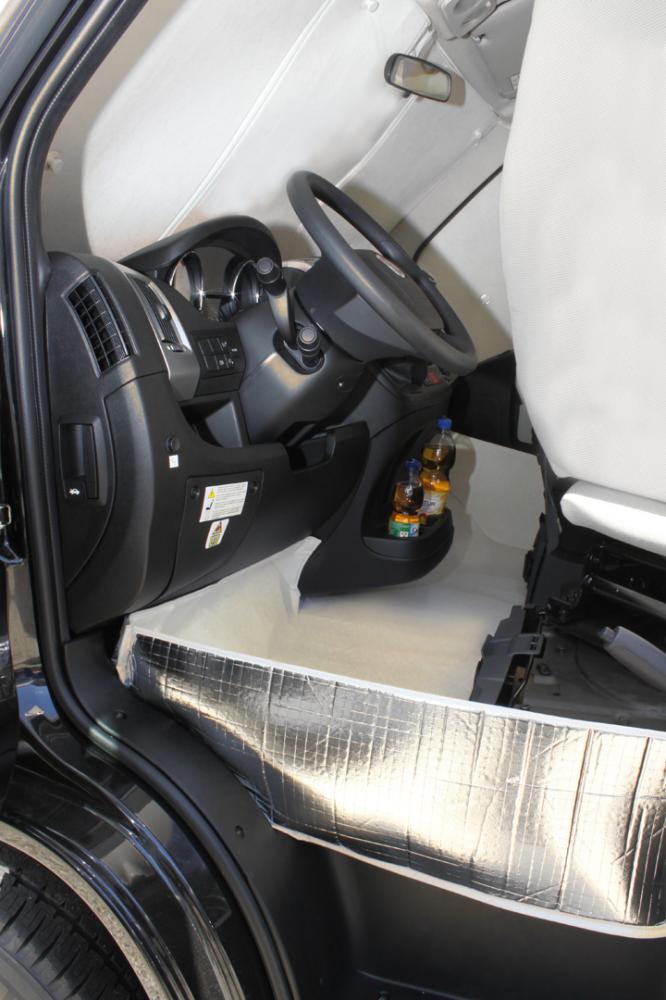 Matte gulv innv. Termo Ducato 2014- Grå