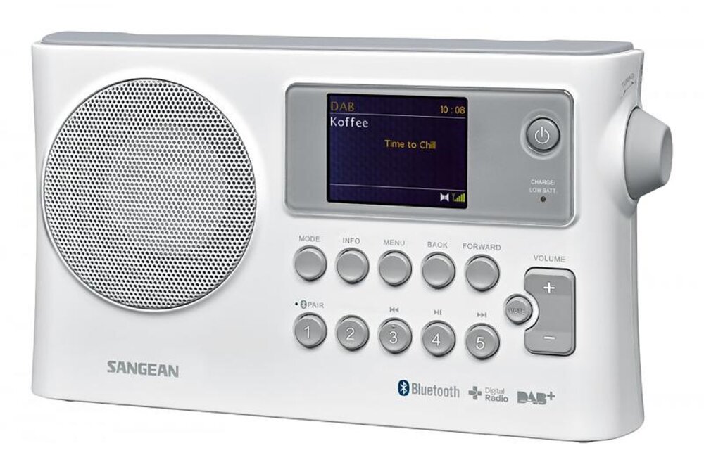 Radio BTR 160 DAB m/Bluetooth  