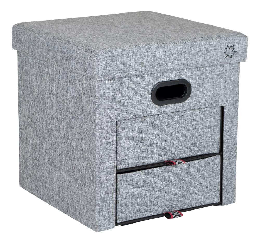 Krakk Holborn Ottoman Grå