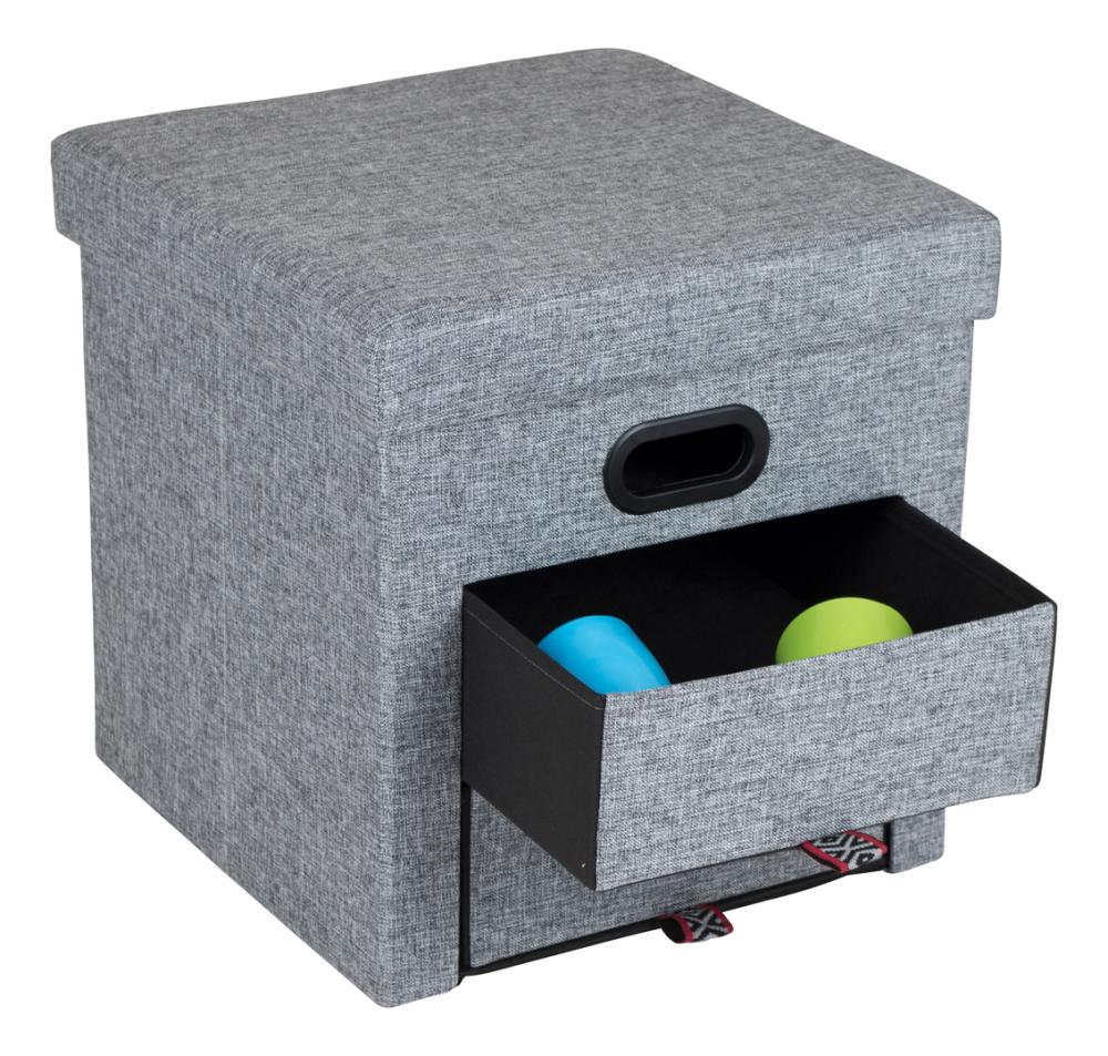 Krakk Holborn Ottoman Grå