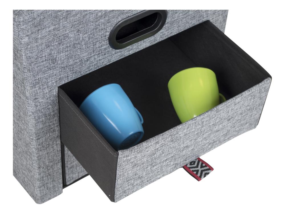 Krakk Holborn Ottoman Grå