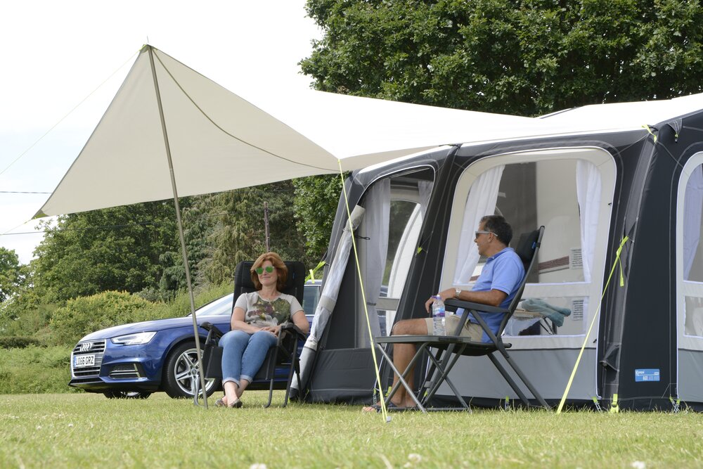 Solskjerm Sun Wing 300 KAMPA Hvit