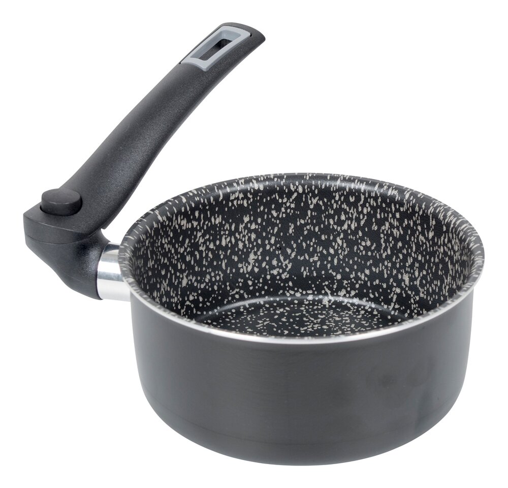 Kasserolle 1,4 l med foldbart håndtak