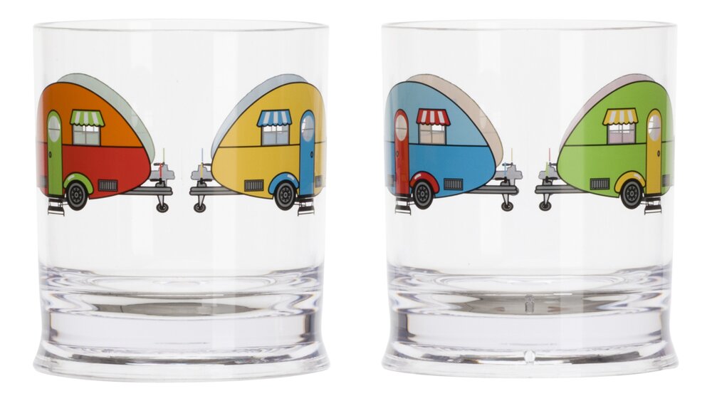 Love Caravanning Tumblerglass 31 cl 2 stk