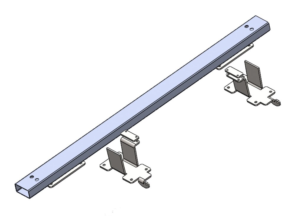 Auto Lift System 4 Adapter adapter til Ducato 244 standard, front og bak