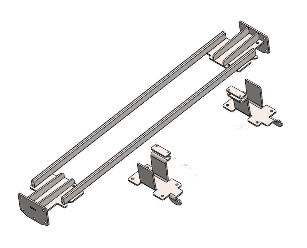 Auto Lift System 2 Adapter til Ducato 244 AL-KO, front