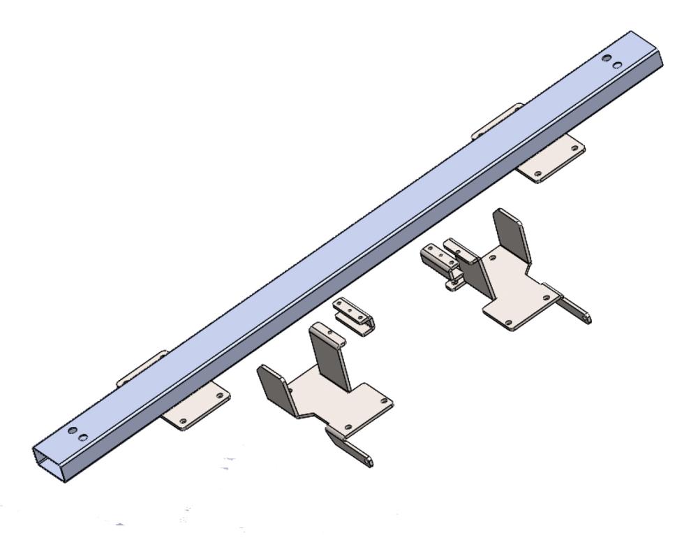 Auto Lift System 2 Adapter til Ducato X250/290 standard, bak
