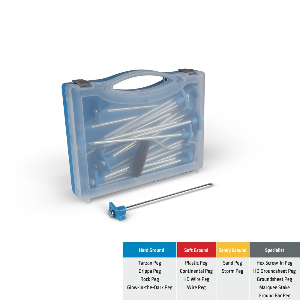 Pluggsett Rock Peg m/koffert