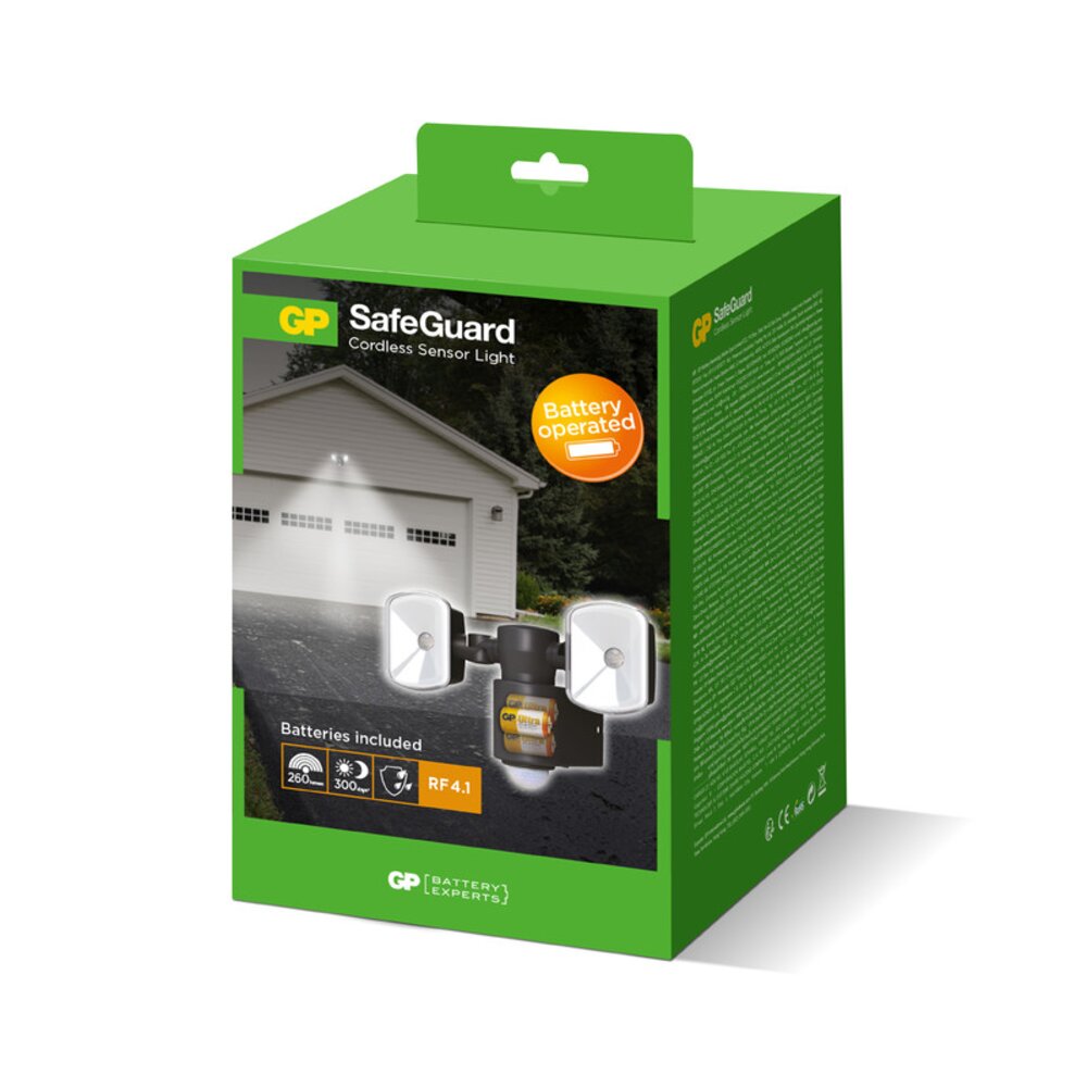 Lampe LED utvendig RF4.1 Trådløs 