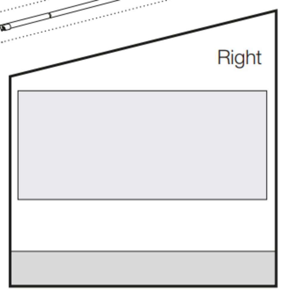 Reservedel Caravanstore Zip XL Sidepanel Høyre