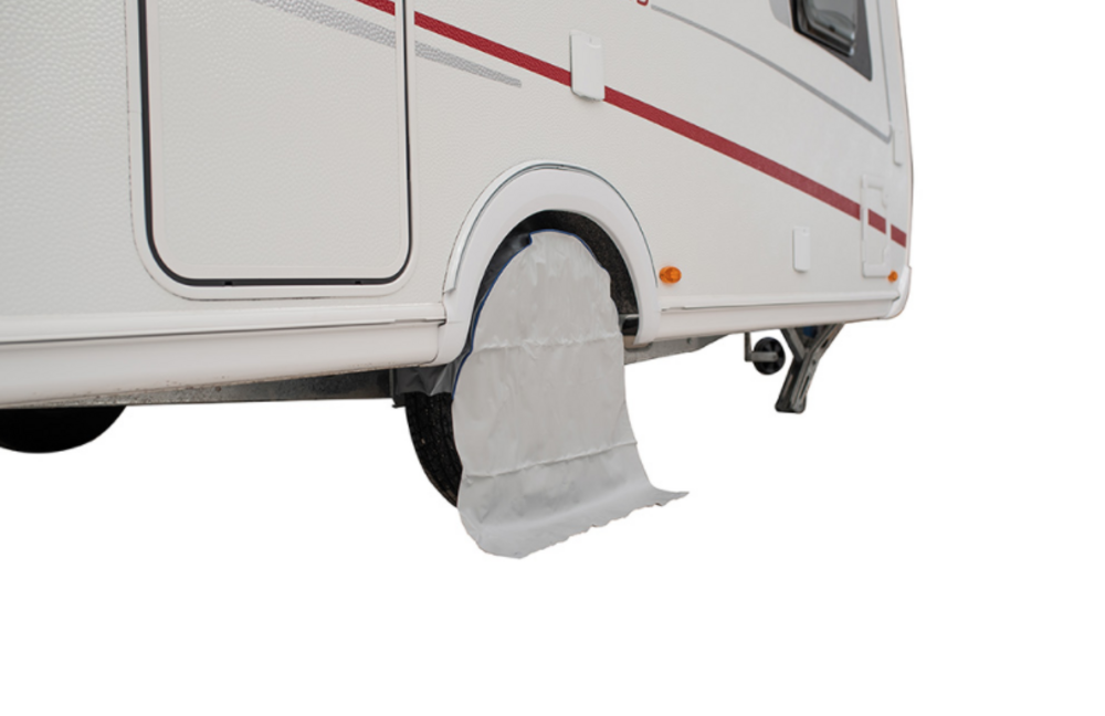 Fitted wheel cover Hjulbeskyttelse for Bürstner Averso/Premio 2015-2016 Enkelt hjul