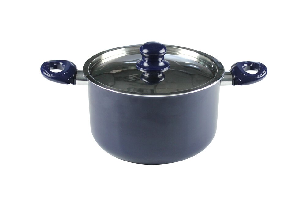 Blue Line Induksjon Kasserollesett 8 deler