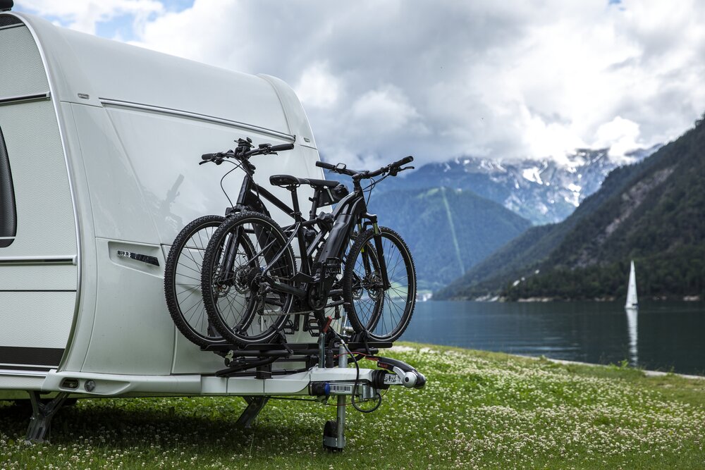 Sykkelstativ Caravan Superb XT Black A-ramme