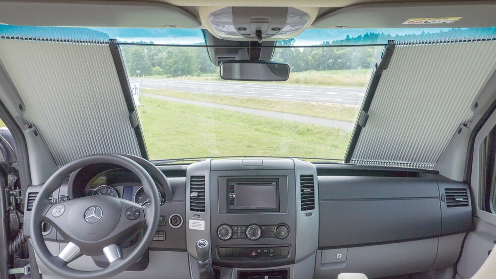 Remi Front III Blendingssystem for frontvindu m/speilpakke Grå Mercedes Benz Sprinter 2013->