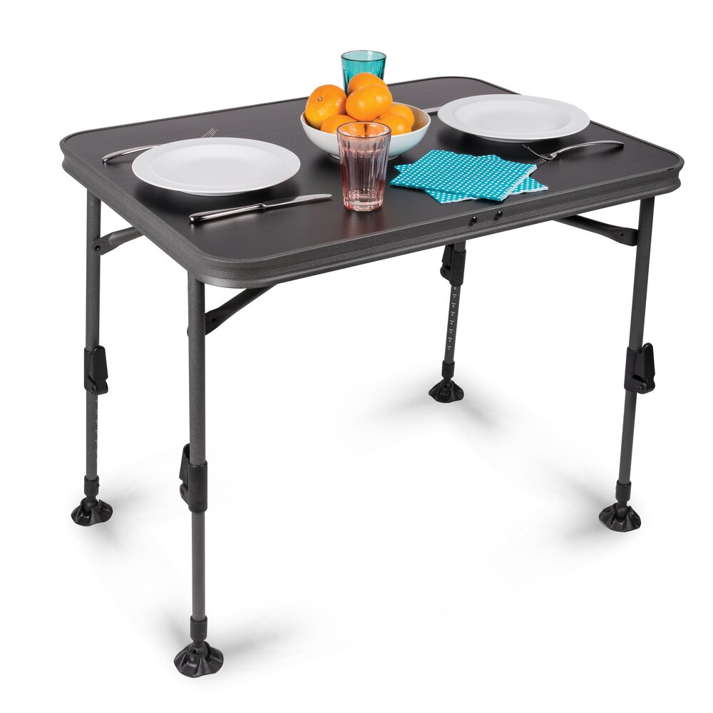 Campingbord 80x60 cm Element Medium Mørk grå
