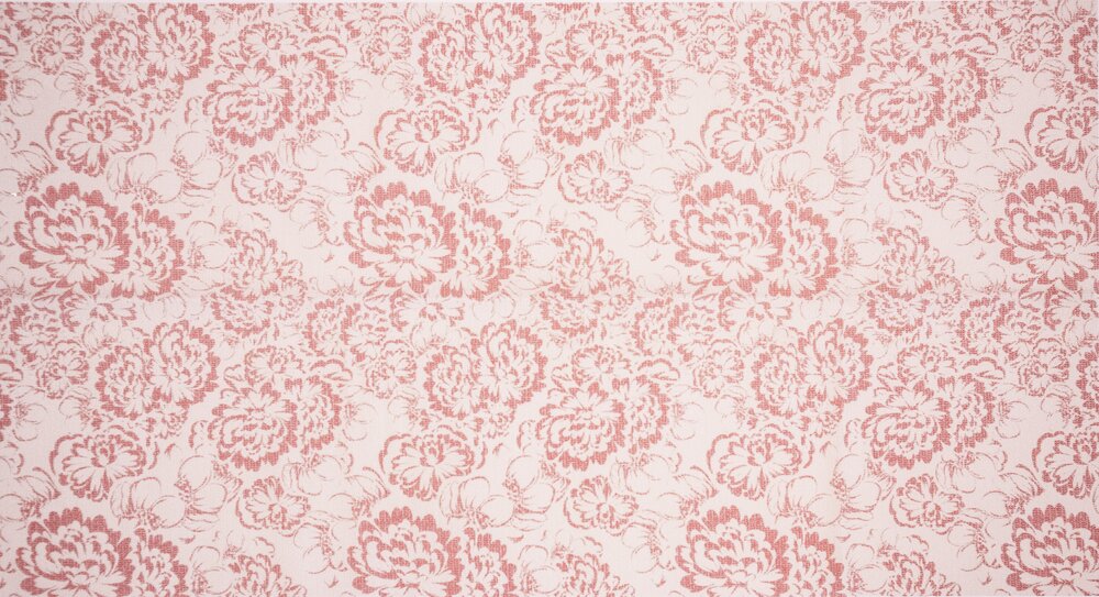 Duk Bordløper Classic Peony Red 2 stk 160 x 45 cm