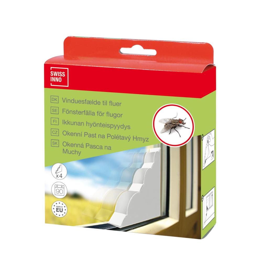Vindusfelle til fluer 4 stk