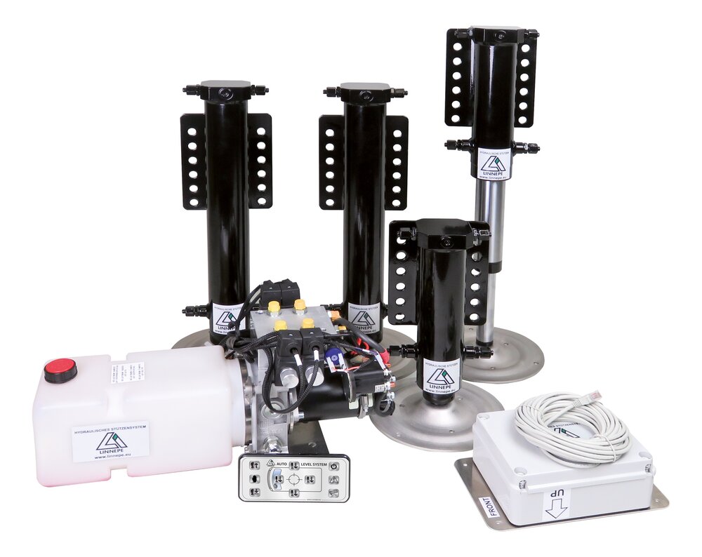 QuickLift Hydrauliske nivåstøtteben Kit 8 Hymer ML I 620