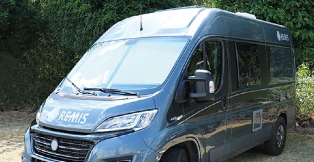 Blendingsgardin Remis IV frontvindu u/regnsensor Fiat Ducato 2006-2010