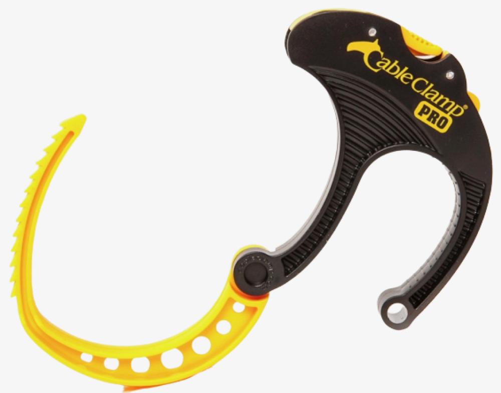 Cable Clamp Pro Large gul &amp; sort