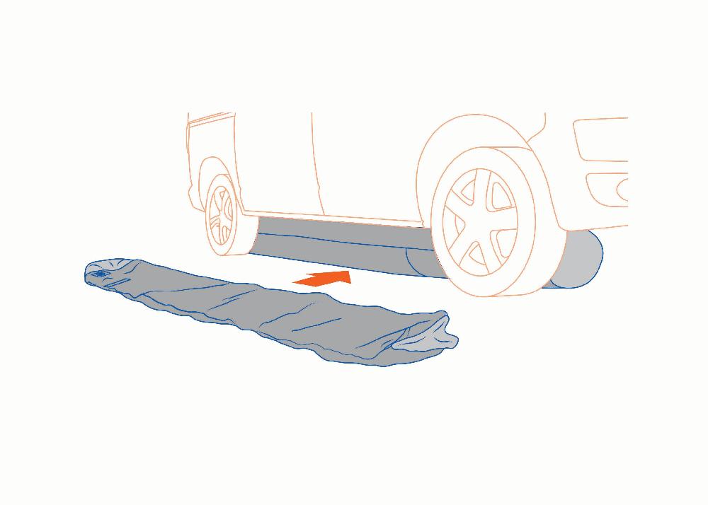 GT Seal Tube 600 Oppblåsbart vognskjørt