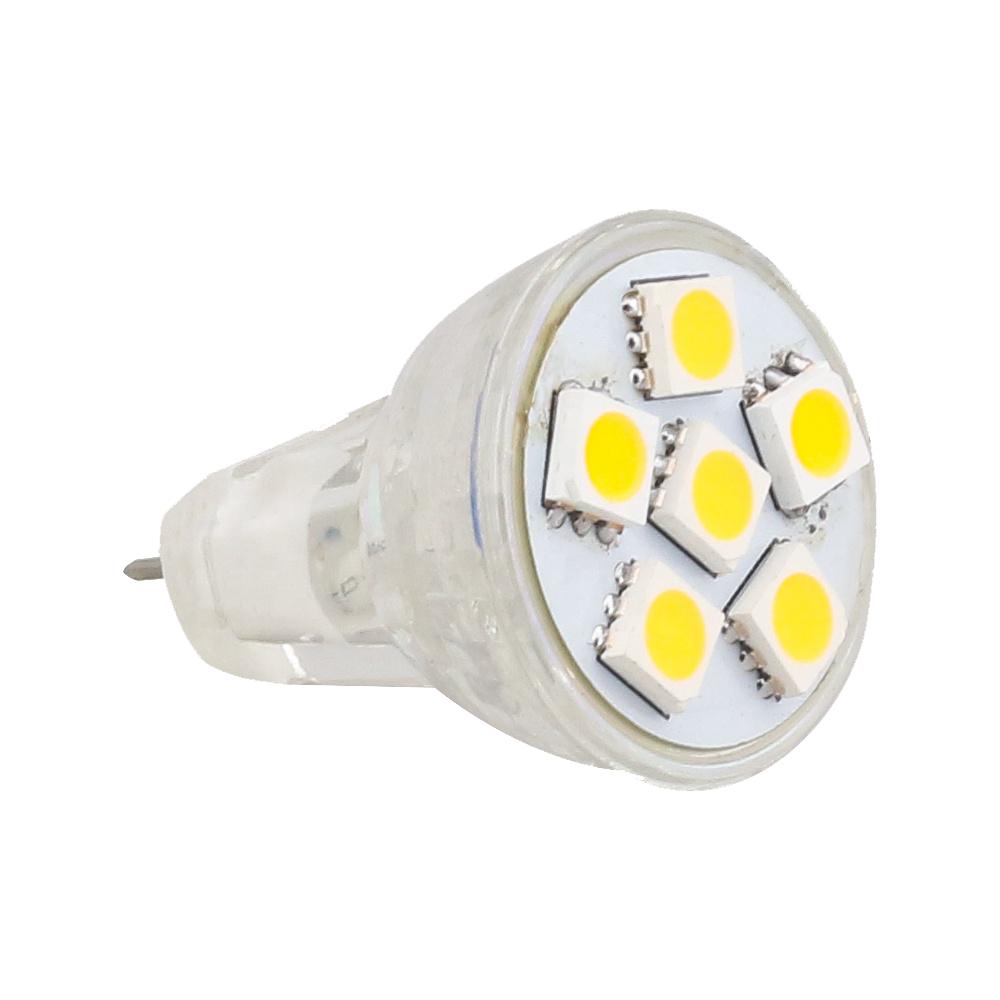 Lyspære LED MR8 1 W Varmhvit lys MR8